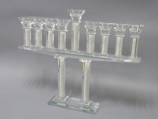 Crystal Menorah Broken Stones