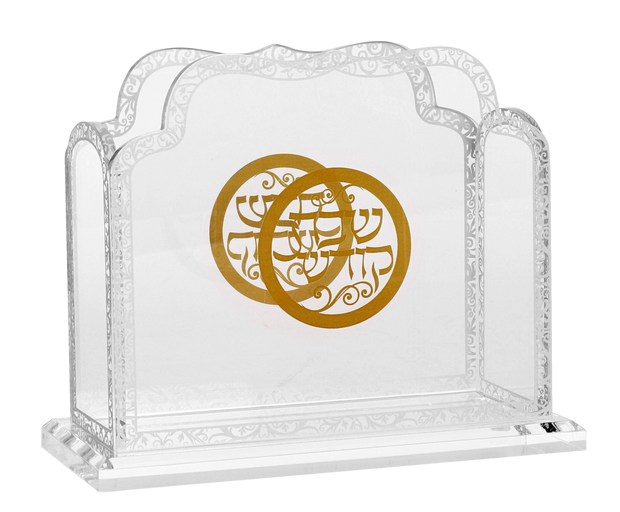 Acrylic Bencher & Zemiros Holder / Royal Design 6.5X5X3"