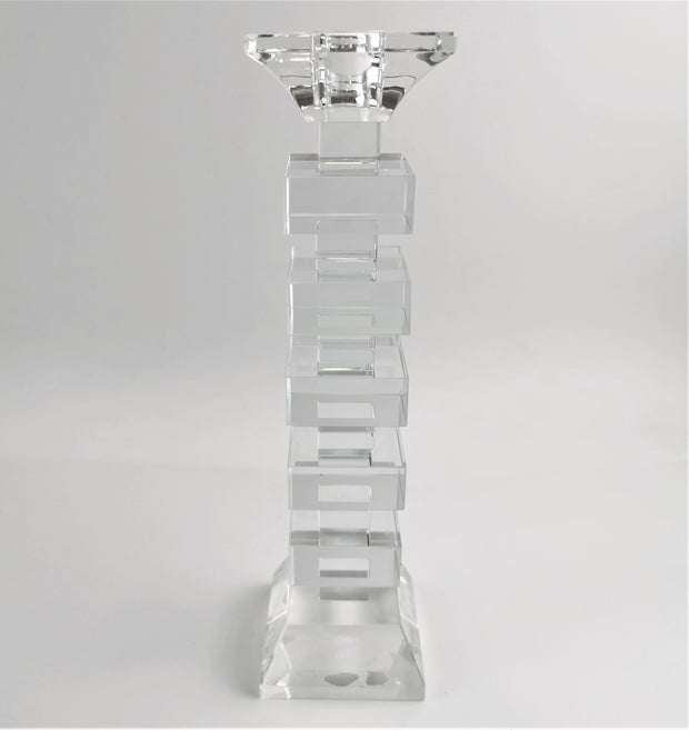 1 Crystal Candlestick 10"